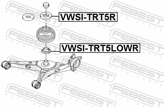 Febest Veerschotel VWSI-TRT5R
