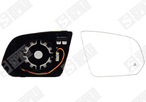 Spiegelglas, buitenspiegel Spilu 16243