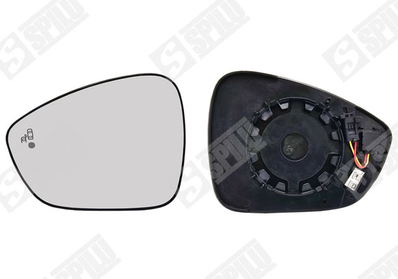 Spiegelglas, buitenspiegel Spilu 16387