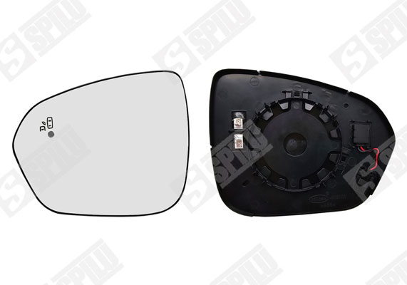 Spiegelglas, buitenspiegel Spilu 16423