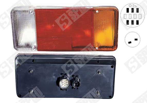 Achterlicht Spilu 490641