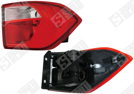 Achterlicht Spilu 491248