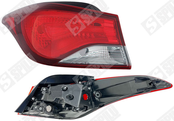 Achterlicht Spilu 491275