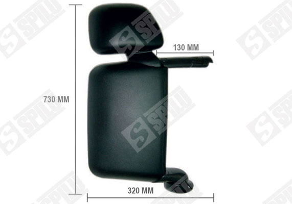 Buitenspiegel, cabine Spilu 61734