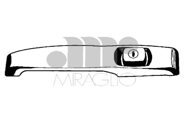 Deurgreep Miraglio 80/237