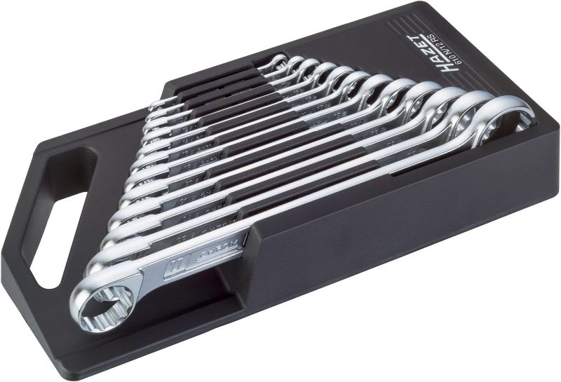 Tweezijdige ringsleutelset Hazet 610N/12RS