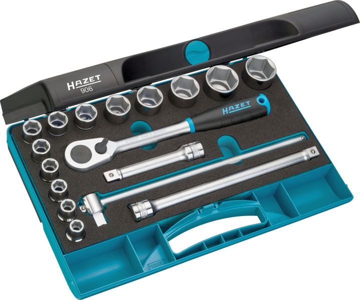 Steeksleutelset Hazet 906