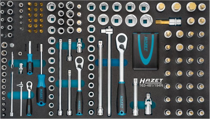 Steeksleutelset Hazet 163-481/194N