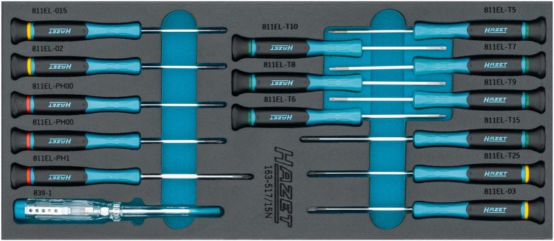 Schroevendraaierset Hazet 163-517/15N