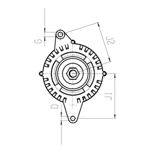 Hc-Cargo Alternator/Dynamo 113485