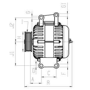 Alternator/Dynamo Hc-Cargo 116747