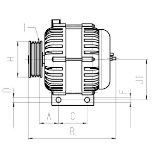 Alternator/Dynamo Hc-Cargo 116665