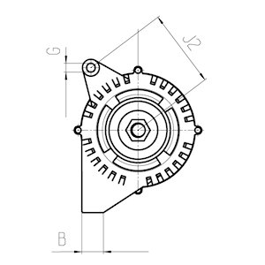 Hc-Cargo Alternator/Dynamo 114235