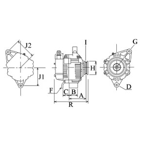 Hc-Cargo Alternator/Dynamo 116089