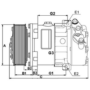 Hc-Cargo Airco compressor 240924