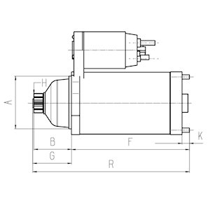 Starter Hc-Cargo 116517