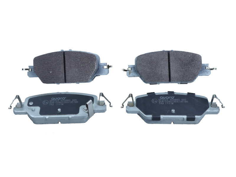 Remblokkenset, schijfrem Quaro QP2029