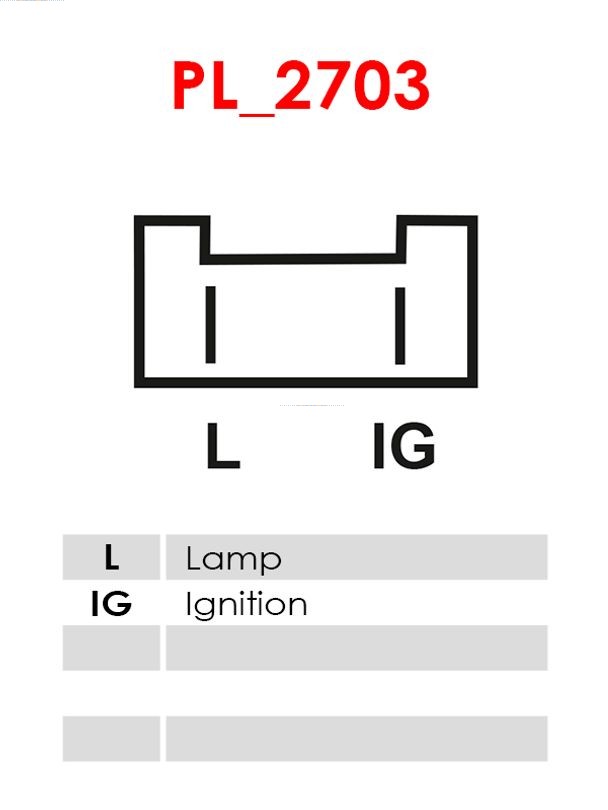 AS-PL Alternator/Dynamo A3007