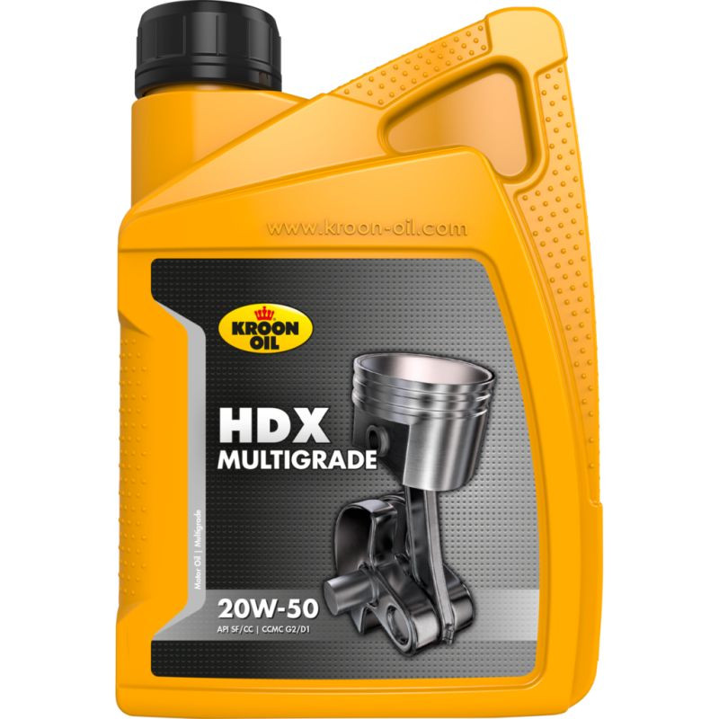 Kroon Oil HDX 20W-50 1 Liter Fles 00201