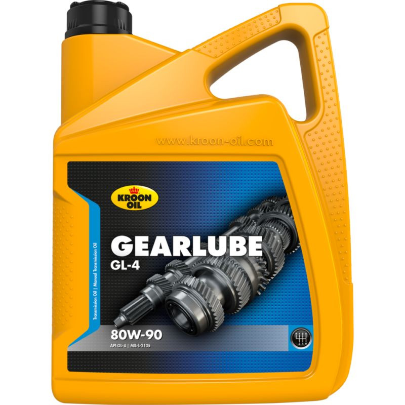 Kroon Oil Gearlube GL-4 80W-90 5 Liter Kan 01307