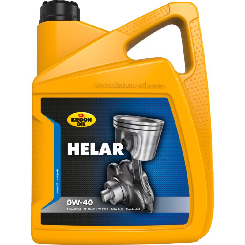 Kroon Oil Helar 0W-40 5 Liter Kan 02343