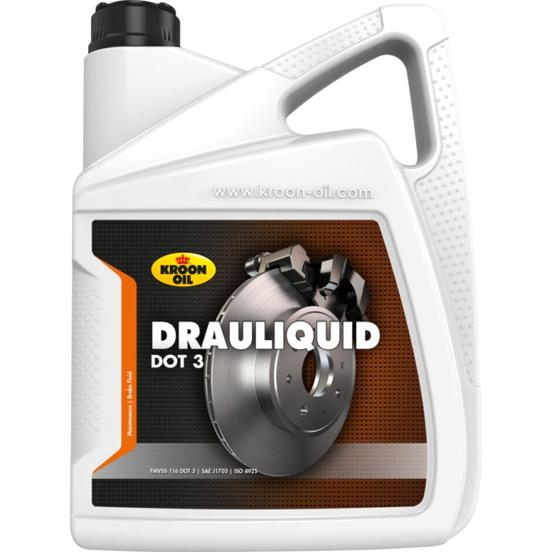 Kroon Oil Drauliquid DOT 3 5 Liter Kan 04303