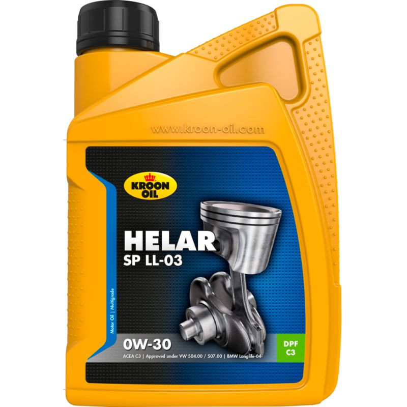 Kroon Oil Helar SP 0W-30 1 Liter Fles 31071