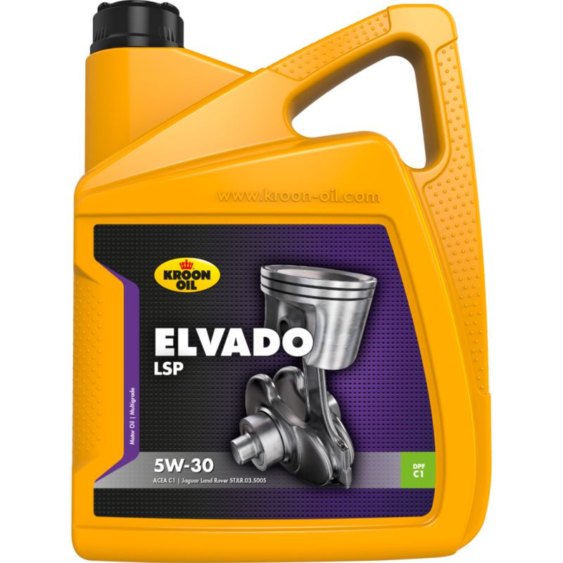 Kroon Oil Elvado LSP 5W-30 5 Liter Kan 33495