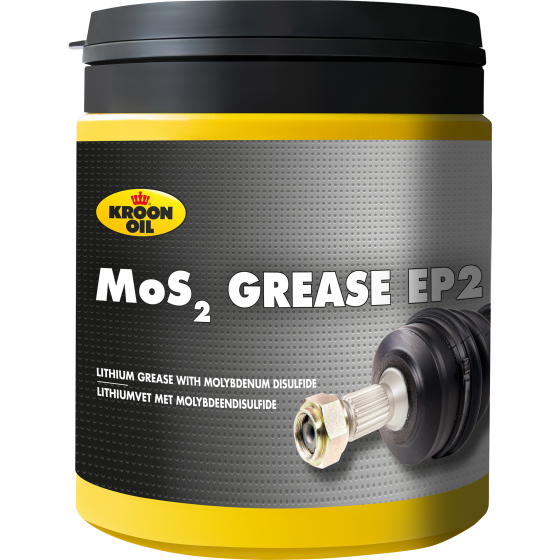 Kroon Oil MOS2 Grease EP 2 600 Gram Pot 34074