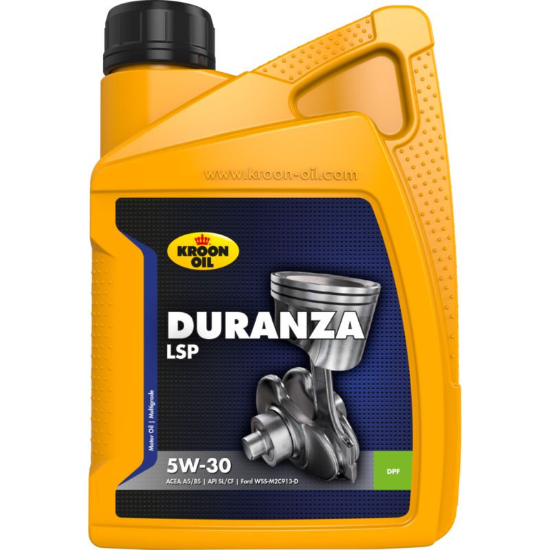 Kroon Oil Duranza LSP 5W-30 1 Liter Fles 34202