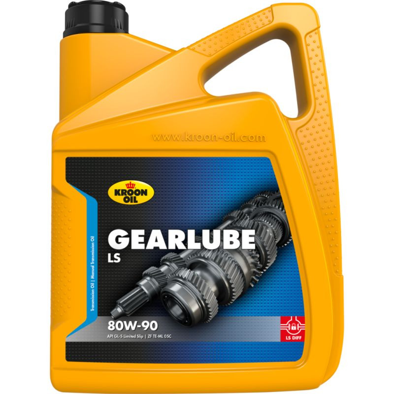 Kroon Oil Gearlube LS 80W-90 5 Liter Kan 34617