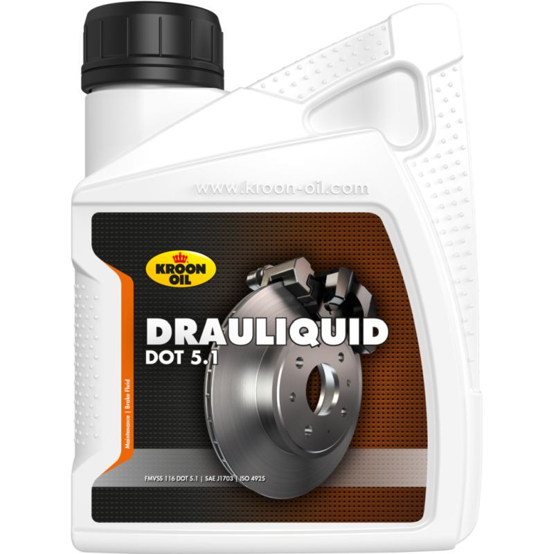 Kroon Oil Drauliquid DOT 5.1 500 ML Fles 35664