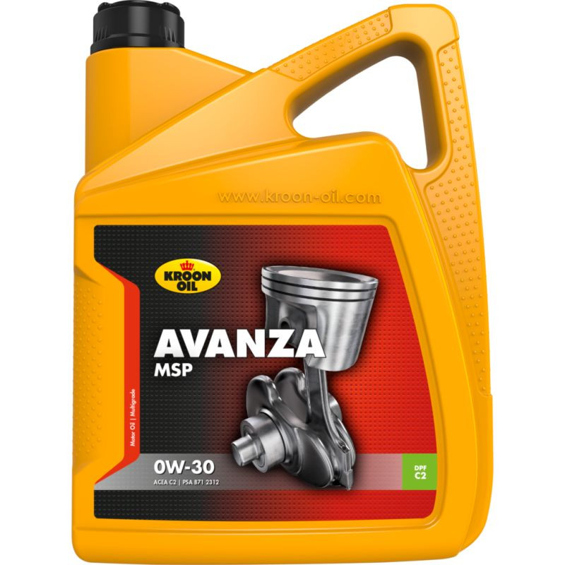 Kroon Oil Avanza MSP 0W-30 5 Liter Kan 35942