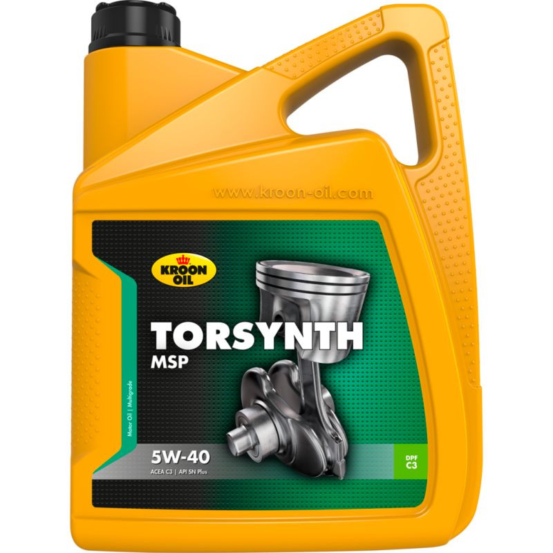 Kroon-Oil Torsynth MSP 5W-40 5 Liter Kan  37101