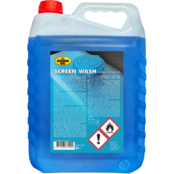 Kroon Oil Ruitenwisservloeistof geconcentreerd 5L Kan 37104