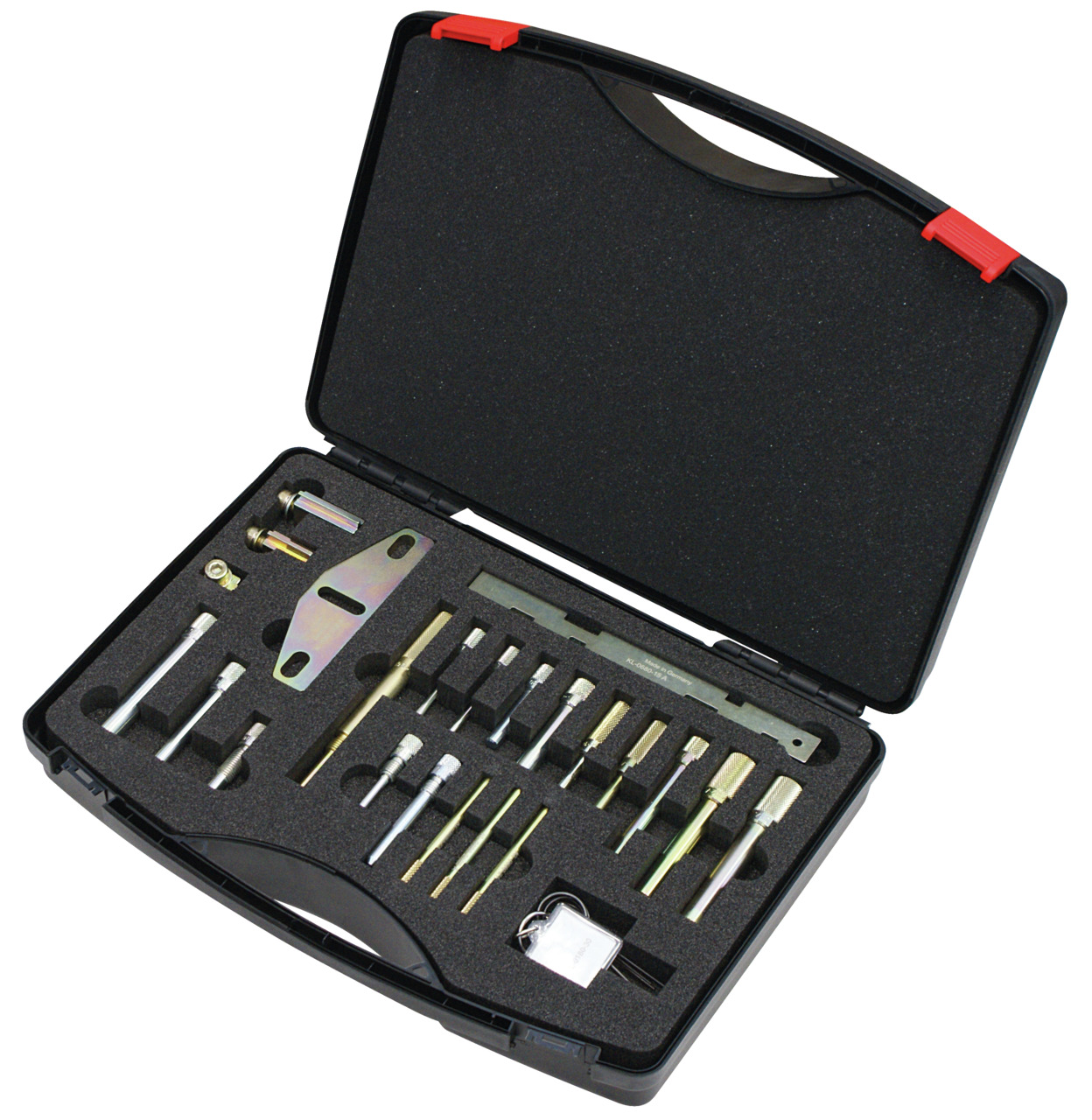 Blokkeer- en timinggereedschapset Gedore KL-0680-28 K