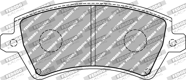 Remblokset Ferodo Racing FCP1573H