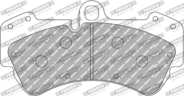 Remblokset Ferodo Racing FCP1625H