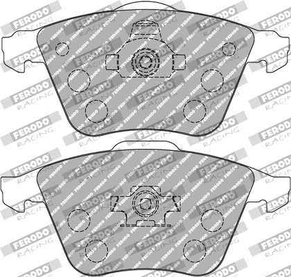 Remblokset Ferodo Racing FCP1706H