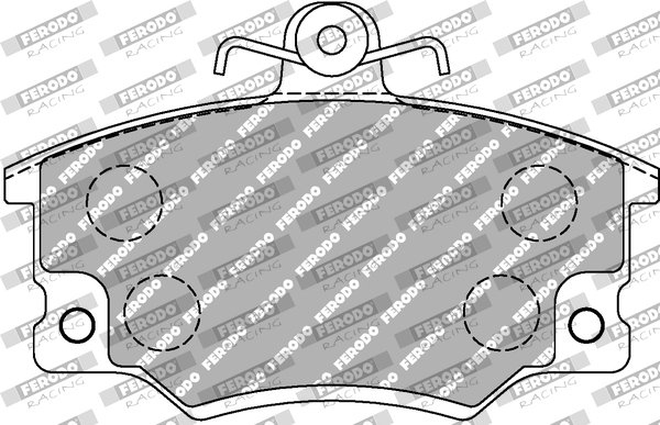 Remblokset Ferodo Racing FCP370H