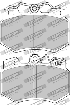 Remblokset Ferodo Racing FCP434H