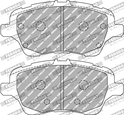 Remblokset Ferodo Racing FCP4612H