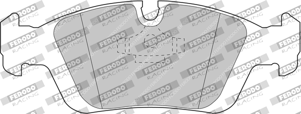 Remblokset Ferodo Racing FCP725W