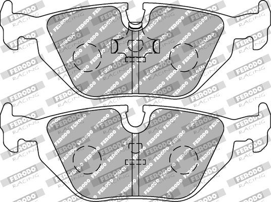 Remblokset Ferodo Racing FCP850H