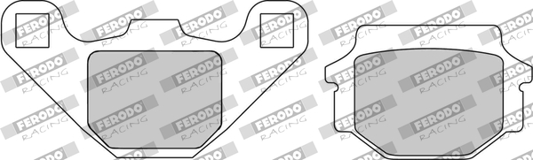 Remblokset Ferodo Racing FDB314EF