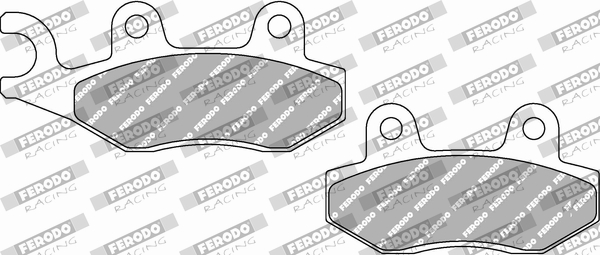 Remblokset Ferodo Racing FDB497EF