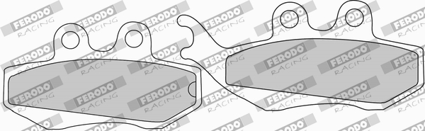 Remblokset Ferodo Racing FDB677EF