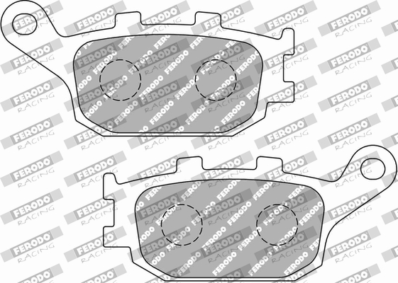 Remblokset Ferodo Racing FDB754EF