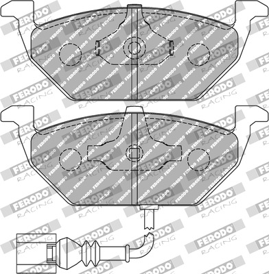 Remblokset Ferodo Racing FDS1398