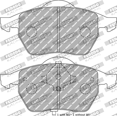 Remblokset Ferodo Racing FDS1463